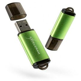 USB флеш накопитель eXceleram 64GB A3 Series Green USB 3.1 Gen 1 (EXA3U3GR64)