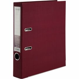 Папка - регистратор Axent Prestige+ А4 5см Арочный бордовая (1721-05C-A)