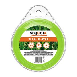 Жилка косильная SEQUOIA 2.0 мм * 15 мм, звезда (TL2.0-L15-Star)