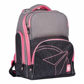 Рюкзак школьный Yes S-30 Juno Max Yes style серо-черный (558738)