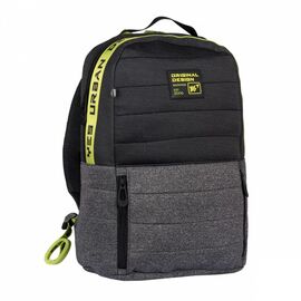 Рюкзак школьный Yes T-122 Urban disign style серо-черный (557861)