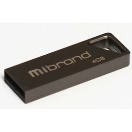USB флеш накопичувач Mibrand 4GB Stingray Grey USB 2.0 (MI2.0/ST4U5G)