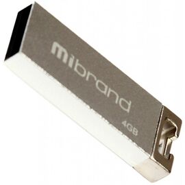 USB флеш накопитель Mibrand 4GB Сhameleon Silver USB 2.0 (MI2.0/CH4U6S)