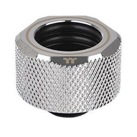 Фитинг для СВО ThermalTake Pacific C-Pro G1/4 PETG 16mm OD Compression - Chrome/DIY LCS (CL-W213-CU00SL-A)
