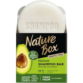 Шампунь Nature Box твердый для восстановления волос с Маслом Авокадо 85 г (90443046)