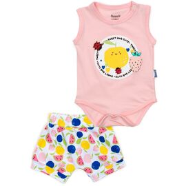 Набор детской одежды Miniworld с яблочком (15363-80G-peach)