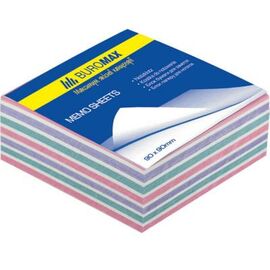 Бумага для заметок Buromax Zebra 90х90х40мм, glued (BM.2264)