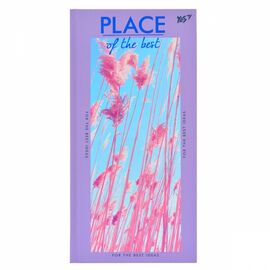 Блокнот Yes 100*200/64 л "Place of the best" клетка (151476)