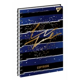 Блокнот Yes А6 / 64 л дв.спіраль "STARS" лінія (151622)