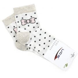 Шкарпетки UCS Socks в горошок (M0C0101-2119-1G-cream)