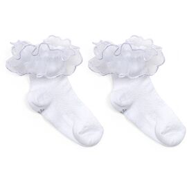 Носки UCS Socks с рюшами (M0C0102-2022-18-white)