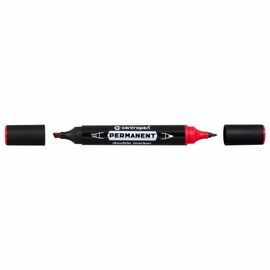 Маркер Centropen Permanent 1666 Double червоний (1666/02)