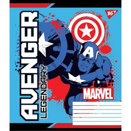 Тетрадь Yes А5 Avengers. Legends 12 листов, клетка 25 шт (765351)