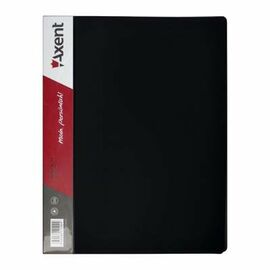 Папка-швидкозшивач Axent А4, black (1304-01-А)