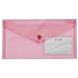 Папка - конверт Buromax DL (240x130мм) TRAVEL, red (BM.3938-05)