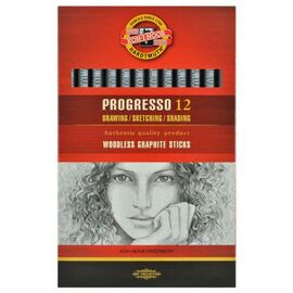 Карандаш графитный Koh-i-Noor 8911 4B, Progresso, woodless (891104B004PZ)