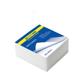 Бумага для заметок Buromax White JOBMAX 80х80х20мм, glued (BM.2206)
