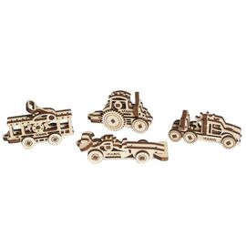 Конструктор Ugears Gears Фиджет Транспорт Набор 4 шт (70033)