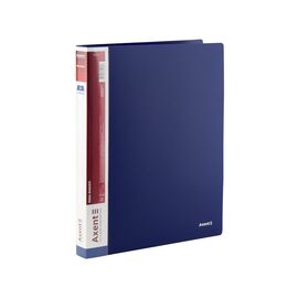 Папка на кольцах Axent А4 с 2-мя кольцами 700 мкм 25 мм Синяя (1207-02-A)