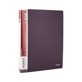Папка на кольцах Axent А4 с 2-мя кольцами 700 мкм 25 мм Сливовая (1207-11-A)
