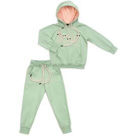 Спортивный костюм Shukoko с котиками (4027-116G-mint)