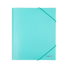 Папка на резинках Axent A5 410 мкм Pastelini mint (1514-18-A)