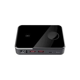 Батарея універсальна Prestigio Graphene + Watch, 10000 mAh, + input=12V/5A, 2*USB3.0 QC, 1*Type-C (PPB112G_SG)