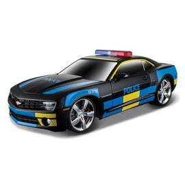 Машина Maisto Chevrolet Camaro SS RS (Police) чёрный (свет. и зв (81236 black)