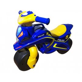 Беговел Active Baby Police музыкальный сине-желтый (0139-0157М)