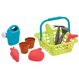 Игровой набор Ecoiffier корзина Садовника с горшками для цветов (004567)