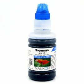 Чернила Makkon для HP Ink Tank 115/310/315/318/319 100 мл cyan (IMN-HP-GT52-100C)