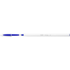 Ручка шариковая Bic Cristal Up с белым шестигранным корпусом Синяя (bc949879)