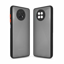 Чехол для моб. телефона MakeFuture Xiaomi Redmi Note 9T Frame (Matte PC+TPU) Black (MCMF-XRN9TBK)