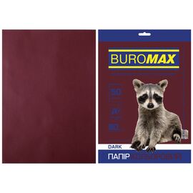 Бумага Buromax А4, 80g, DARK brown, 50sh (BM.2721450-25)
