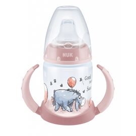Бутылочка для кормления Nuk Disney First Choice с ручками 150 мл Персиковый (3954050)