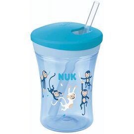 Поїльник-непроливайка Nuk Evolution Action Cup 230 мл Блакитний (3952382)