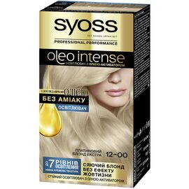 Фарба для волосся Syoss Oleo Intense 12-00 Платиновий блонд екстра 115 мл (4015100188578)