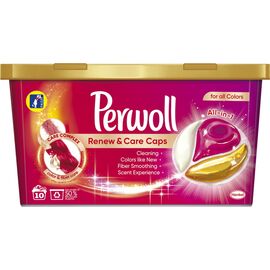 Капсулы для стирки Perwoll All-in-1 для цветных вещей 10 шт. (9000101514315)