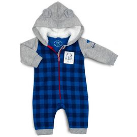 Человечек Tongs в клеточку (2701-68B-blue)