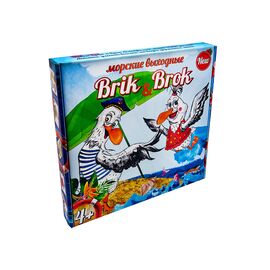 Настольная игра Strateg Brik and Brok Морские выходные (русский язык) (30202)