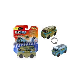 Машина Flip Cars 2 в 1 Военный грузовик и самосвал (EU463875-27)