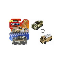 Машина Flip Cars 2 в 1 Командная грузовик и грузовик-заправщик ВВС (EU463875-29)