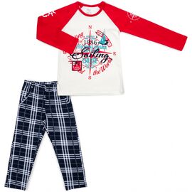 Пижама BiyoKids "DATA" (5650-122B-cream)
