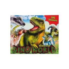 Набор для творчества Dino World Альбом с наклейками StickerFun (6336851)