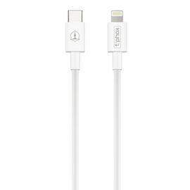 Дата кабель USB Type-C to Lightning 1.0m White T-Phox (T-CL834)