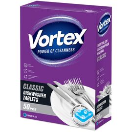 Таблетки для посудомоечных машин Vortex Classic 50 шт. (4823071631005)