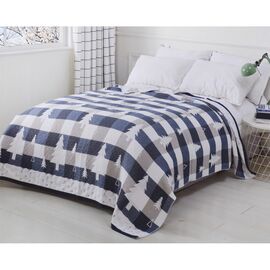 Покрывало Home Line Елка 150х200 Синее (137647)
