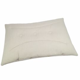 Подушка Home Line двусторонняя с пружинным блоком, бежевый 50х70, силикон (153395)