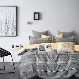 Постільна білизна Home Line Айдахо сатин полуторний (163914)