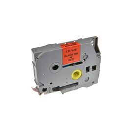 Лента для принтера этикеток UKRMARK RL-B-T421P-BK/RE, аналог TZE421. 9 мм х 8 м (CBTZ421)